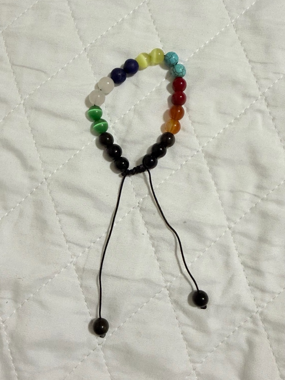 Maya Multicolor Beaded Adjustable Bracelet